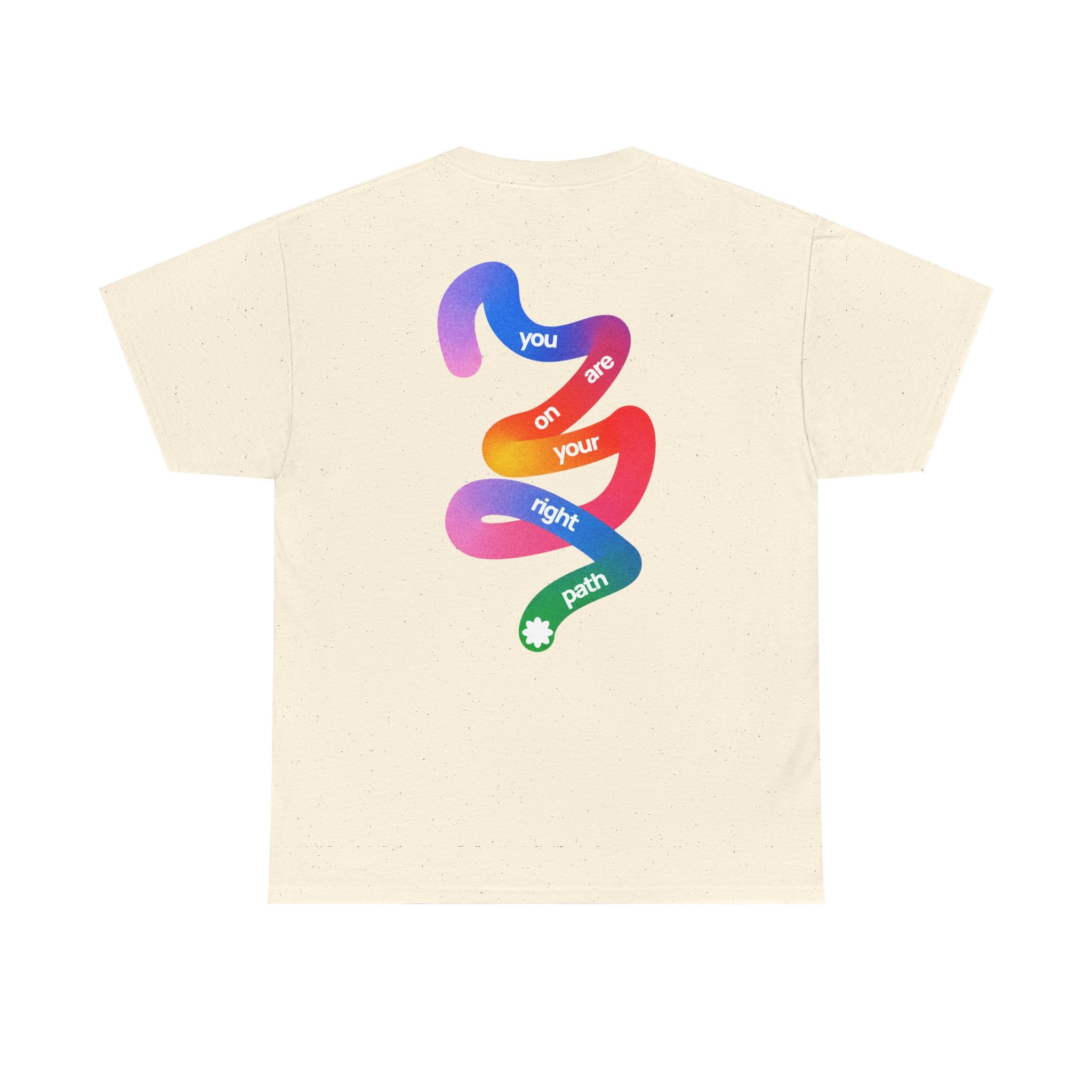 Don't Worry About Your Future graphic tee, white heavy cotton oversized unisex fit
